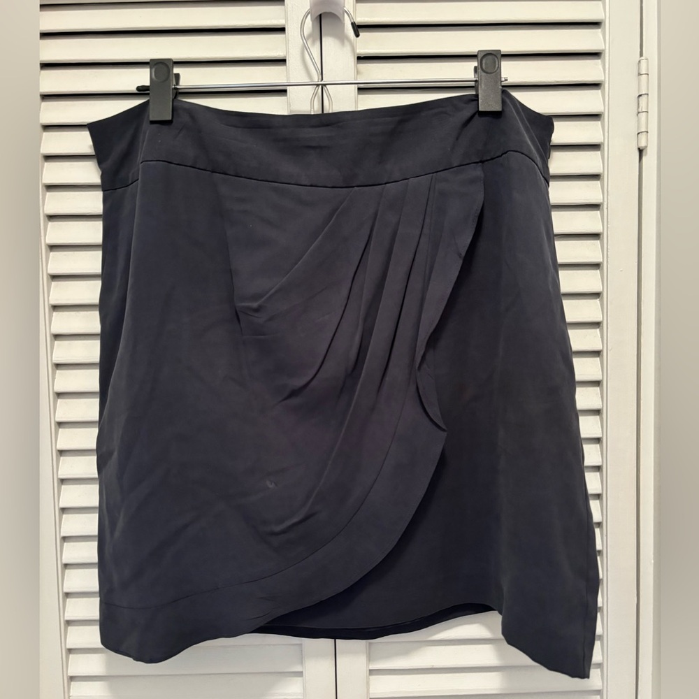 Suede feel LOFT mini skirt
